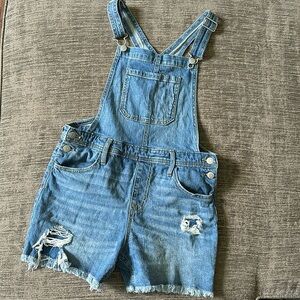 Girls Short Overalls size 14 XL
